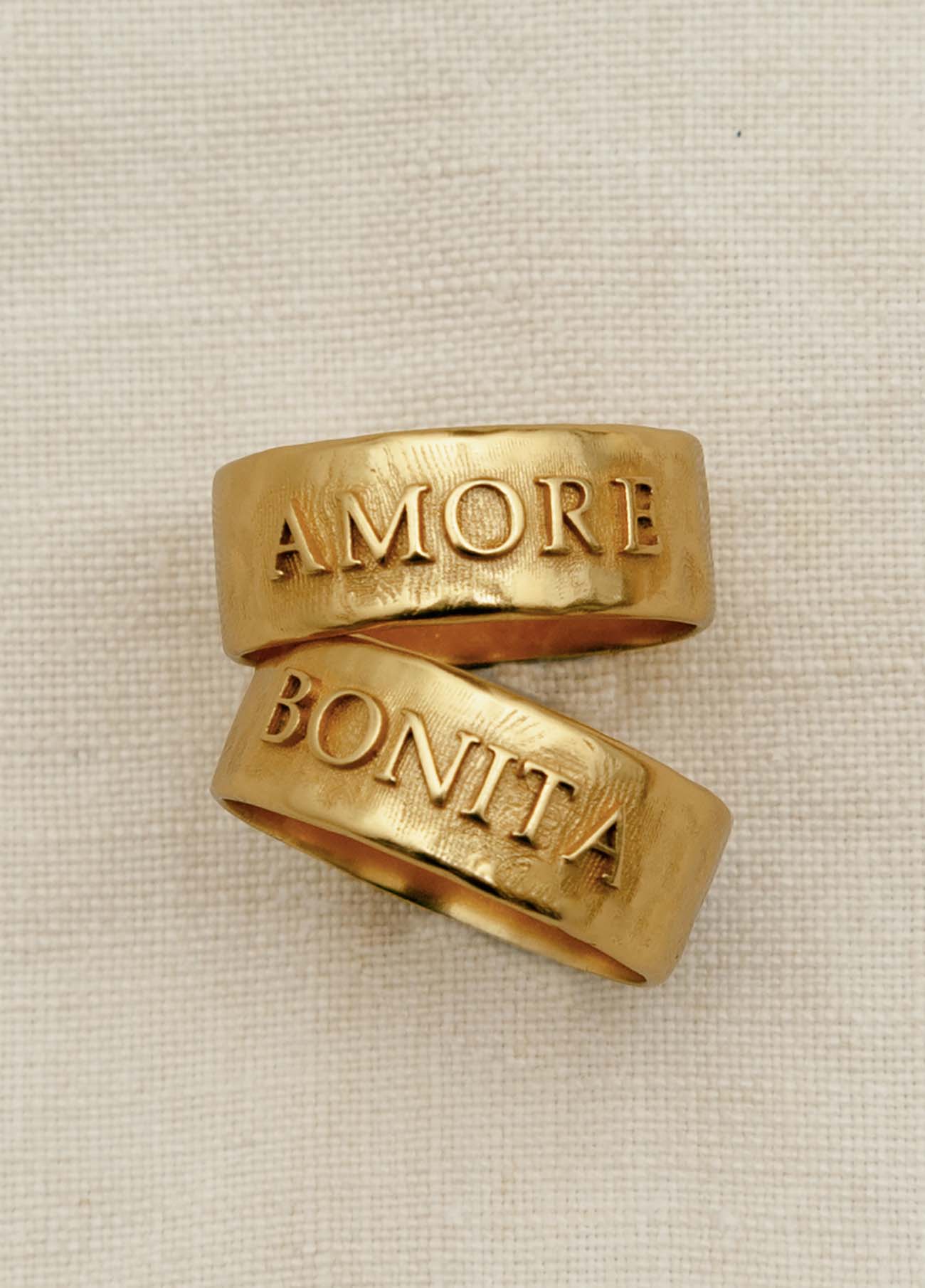 Amore Gold Band Ring