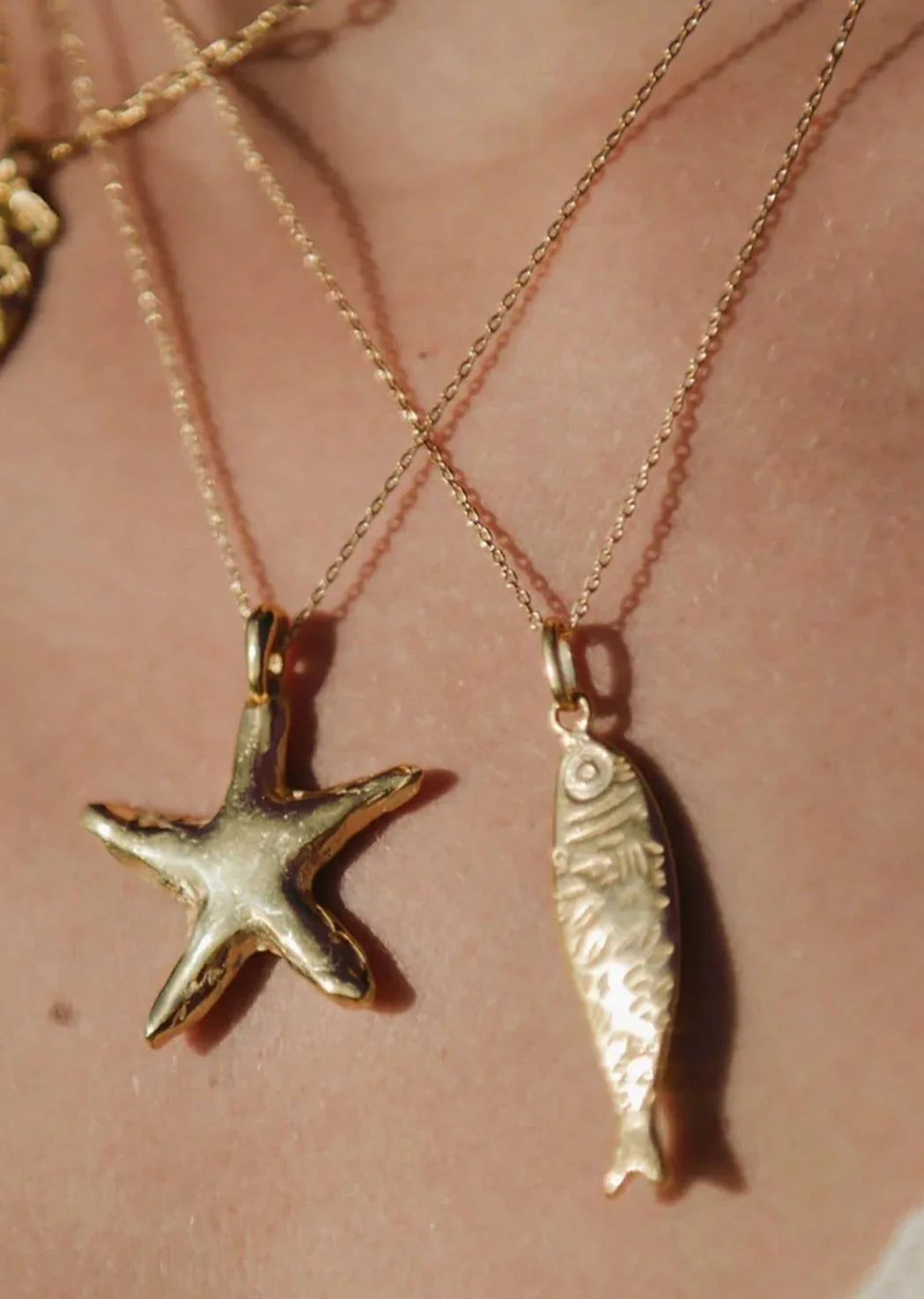 Collar Sardina Oro