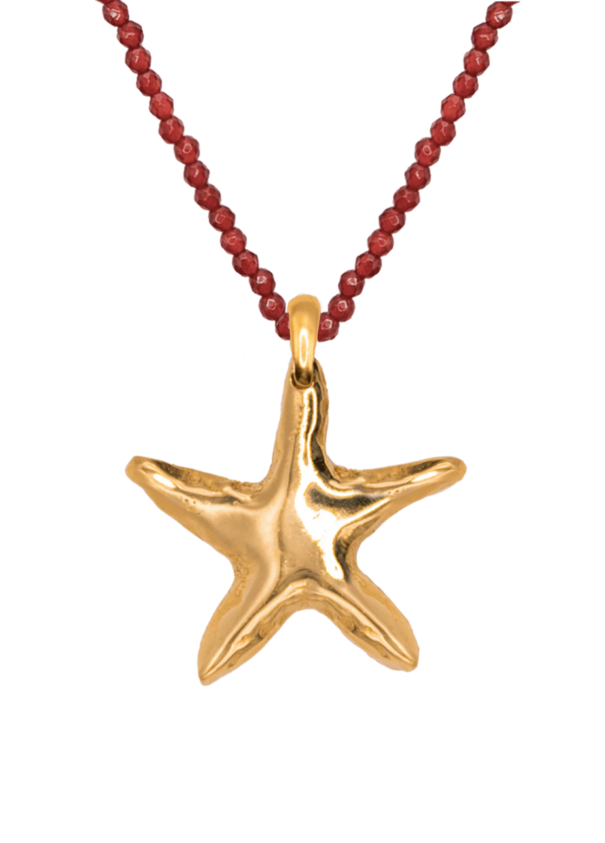 Asterina Garnet Necklace