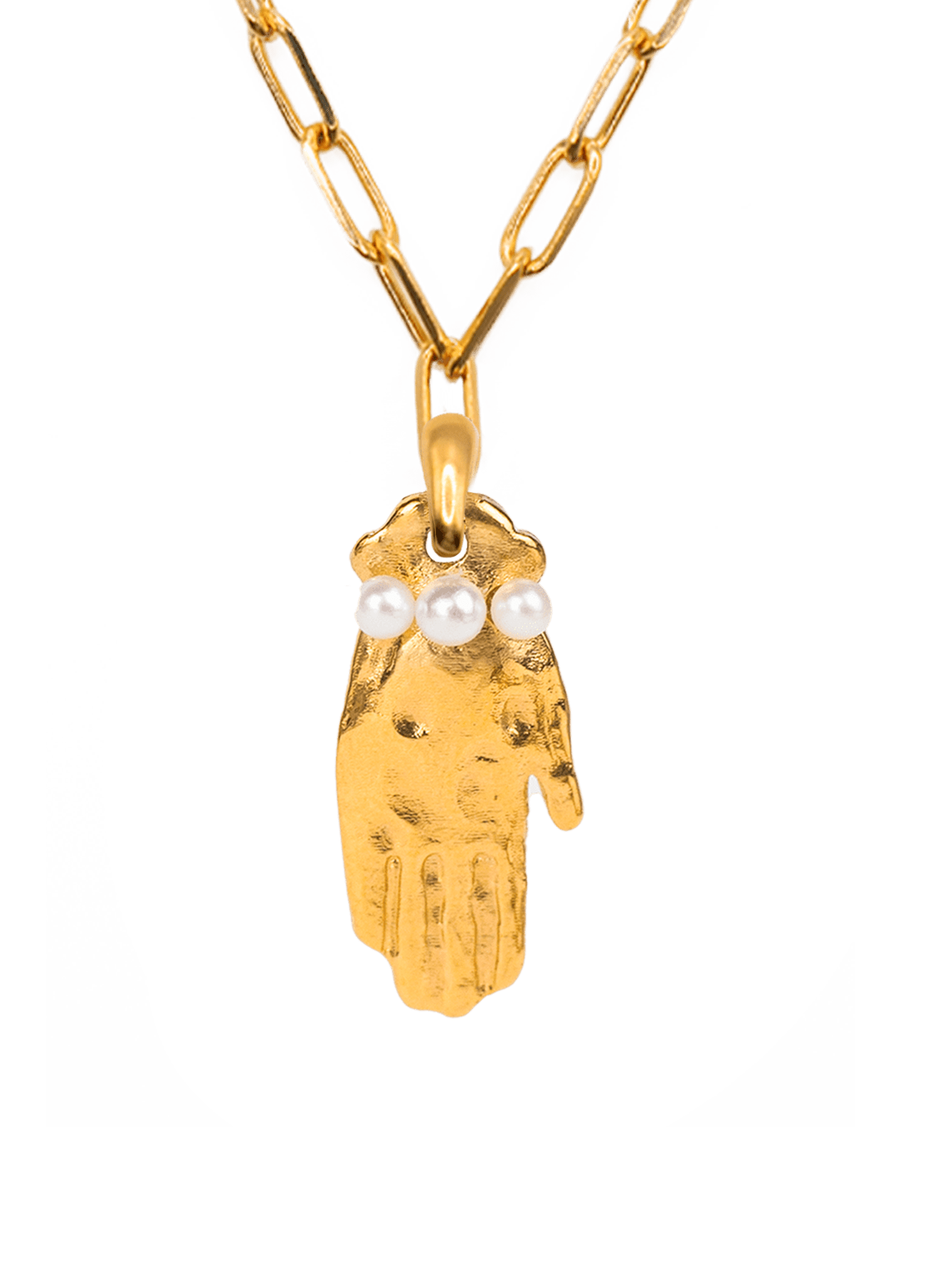 Collar Fatima con Cadena Creta