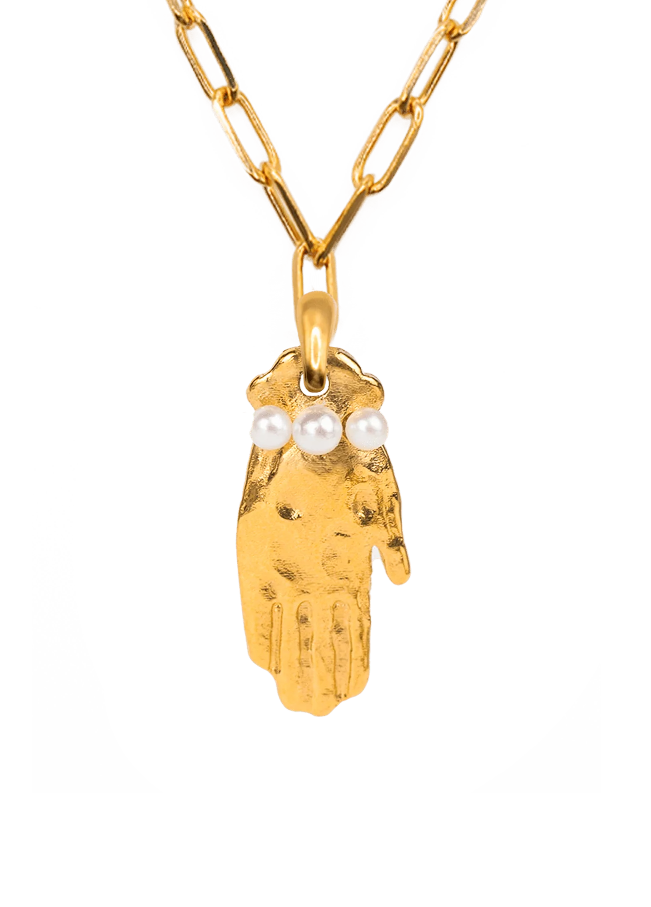 Collar Fatima con Cadena Creta