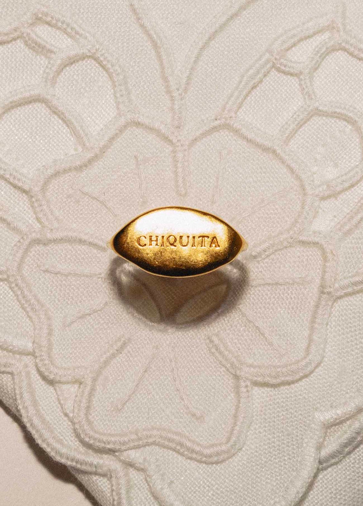 Chiquita Solid Gold Ring