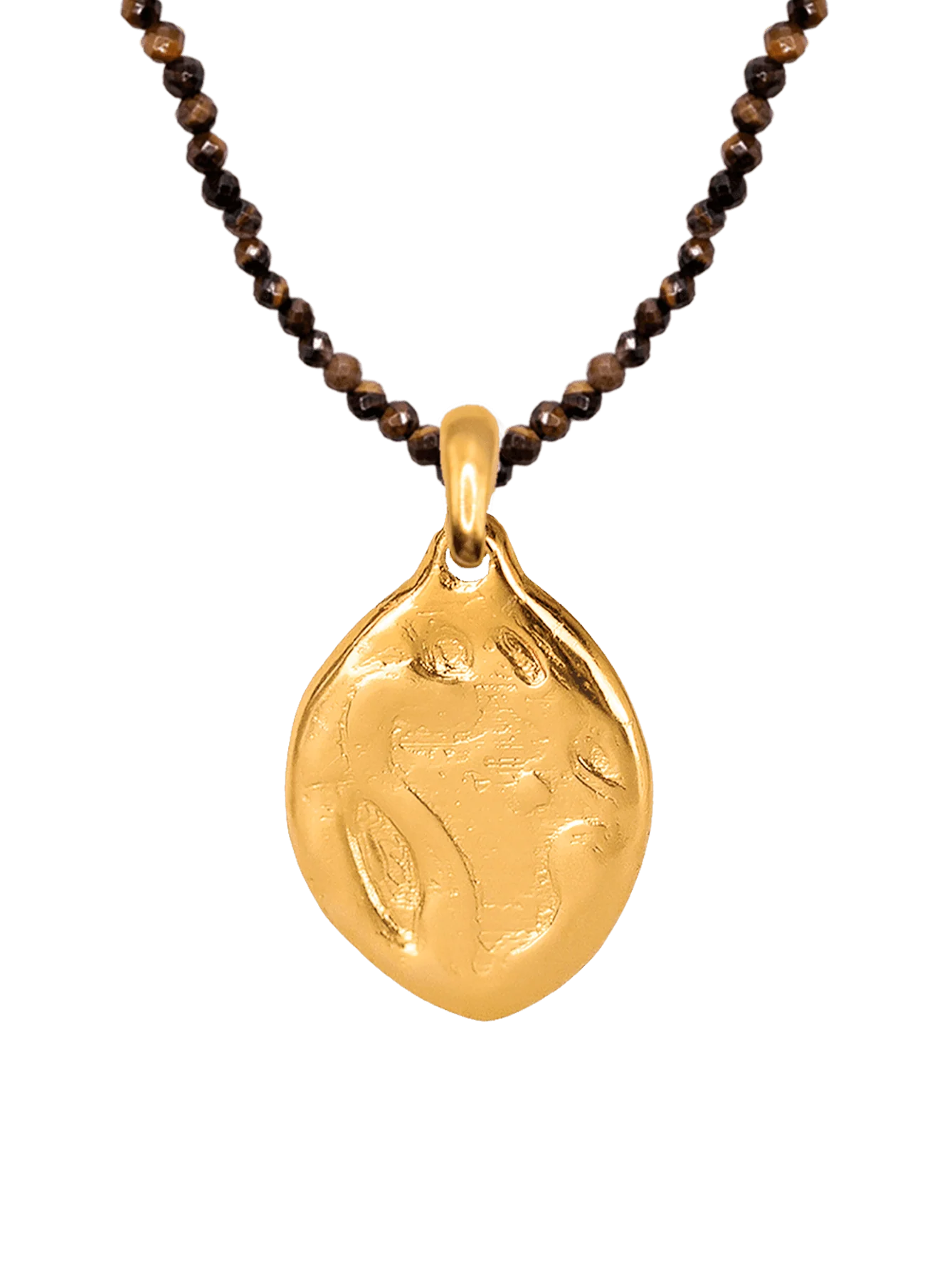 Collar Limone Ojo de Tigre