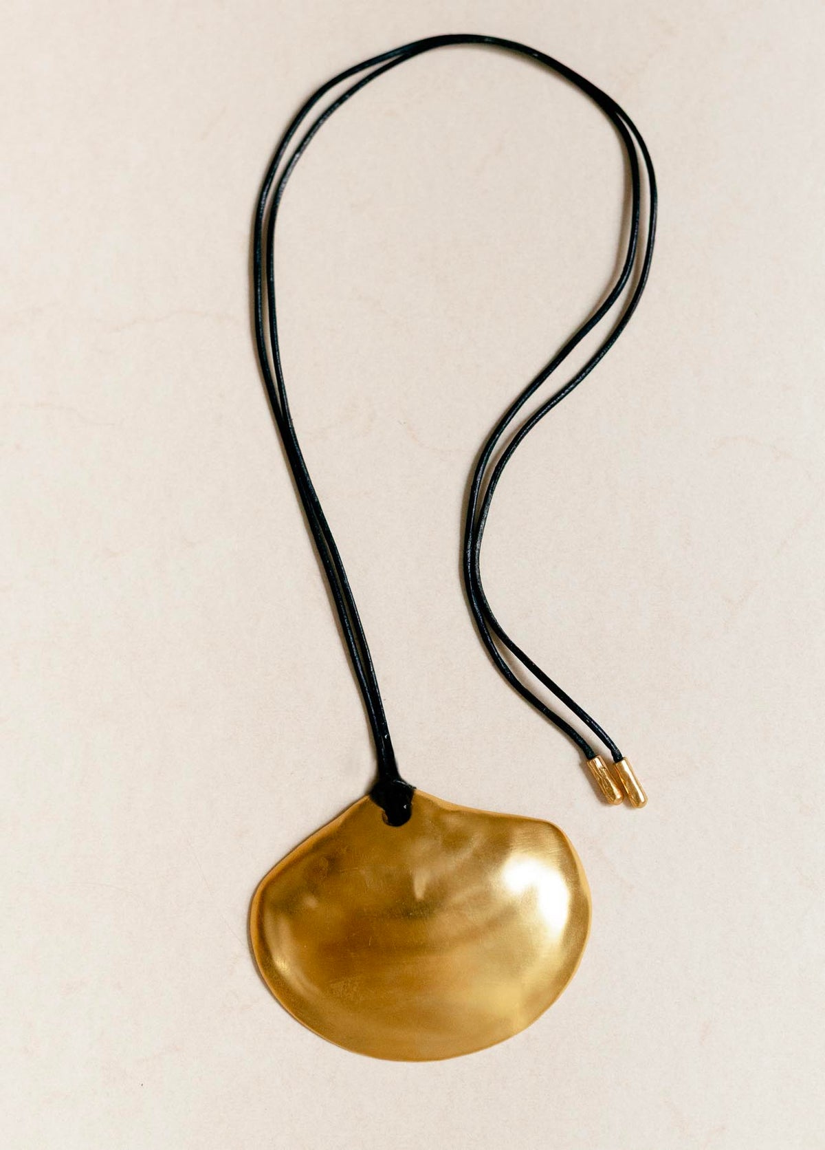 Salted Gold Leather Cord