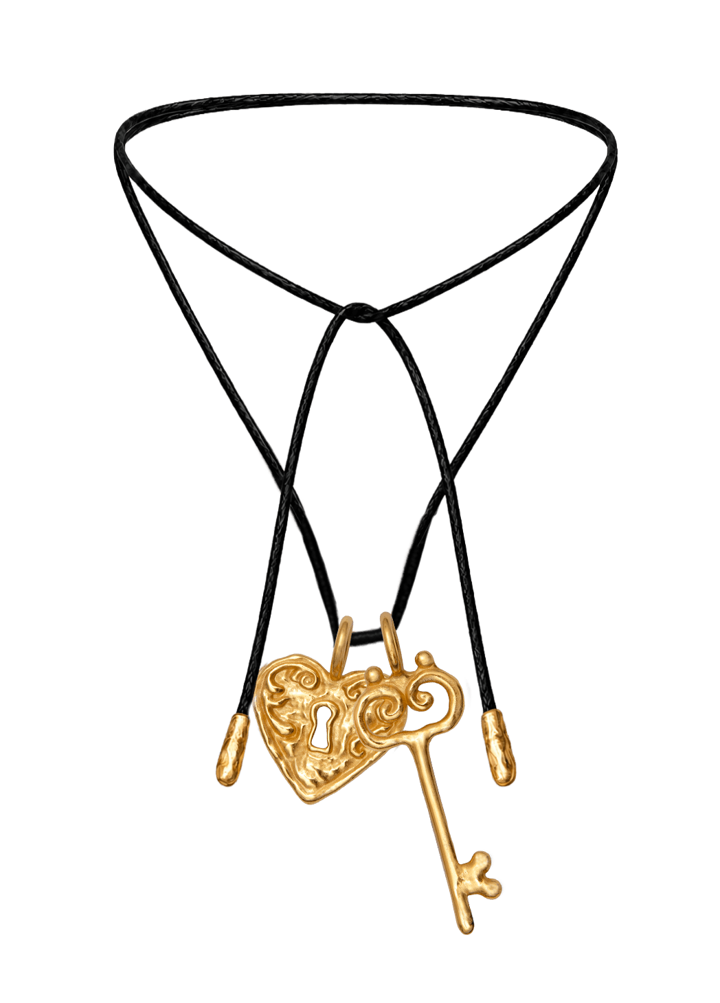 Collar de piel La Llave y El Secreto