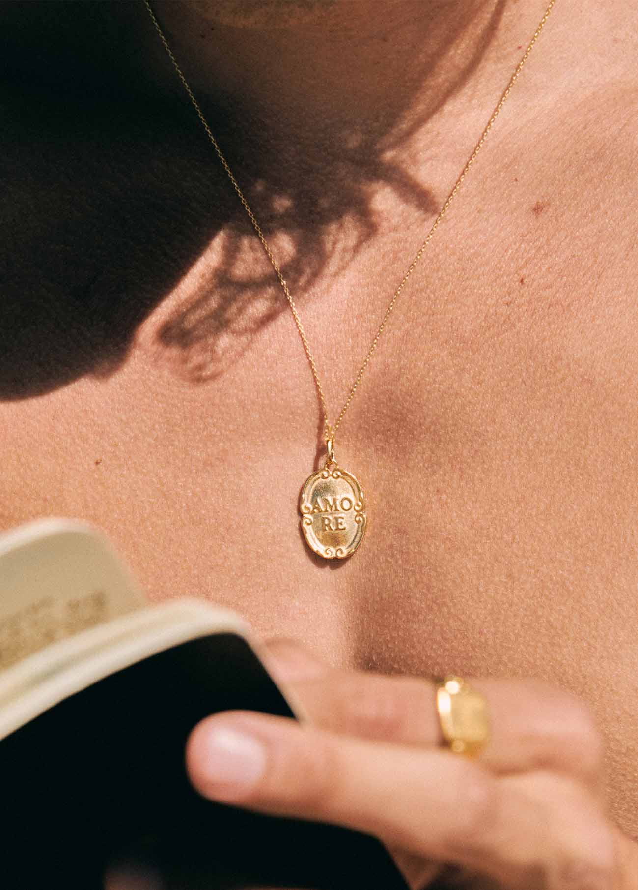 Amore Gold Necklace