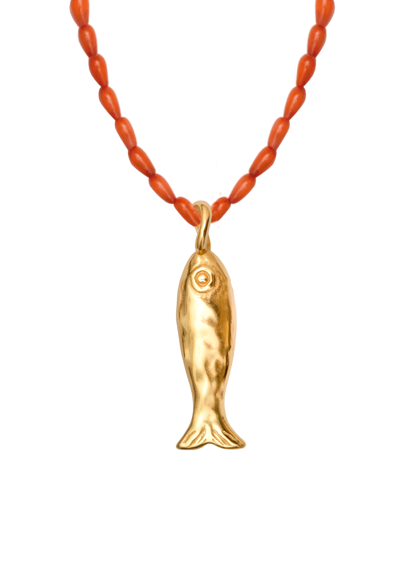 Choker Piscis Coral