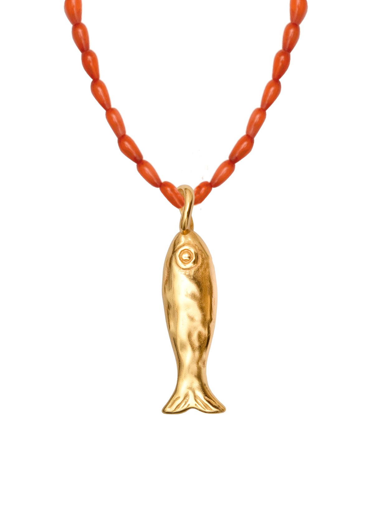 Choker Piscis Coral