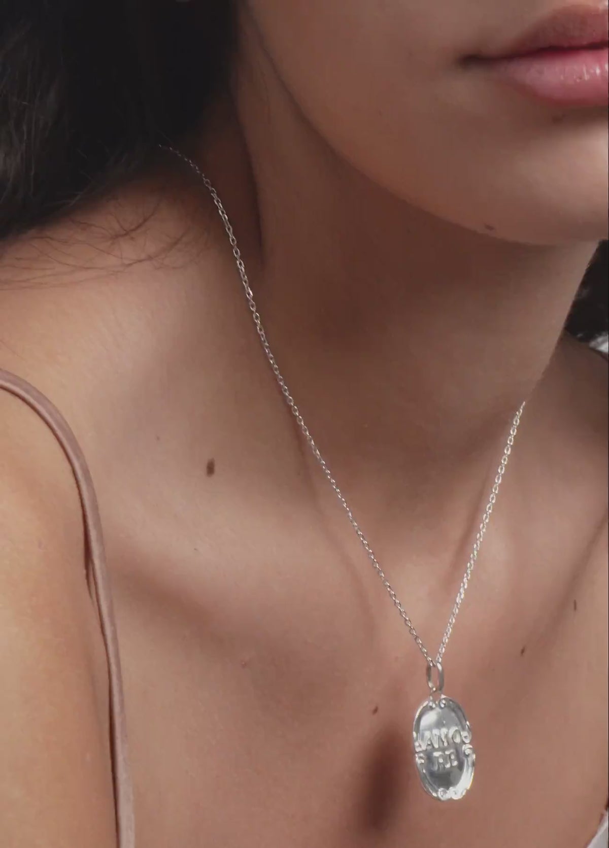 Amore Medal Silver Charm