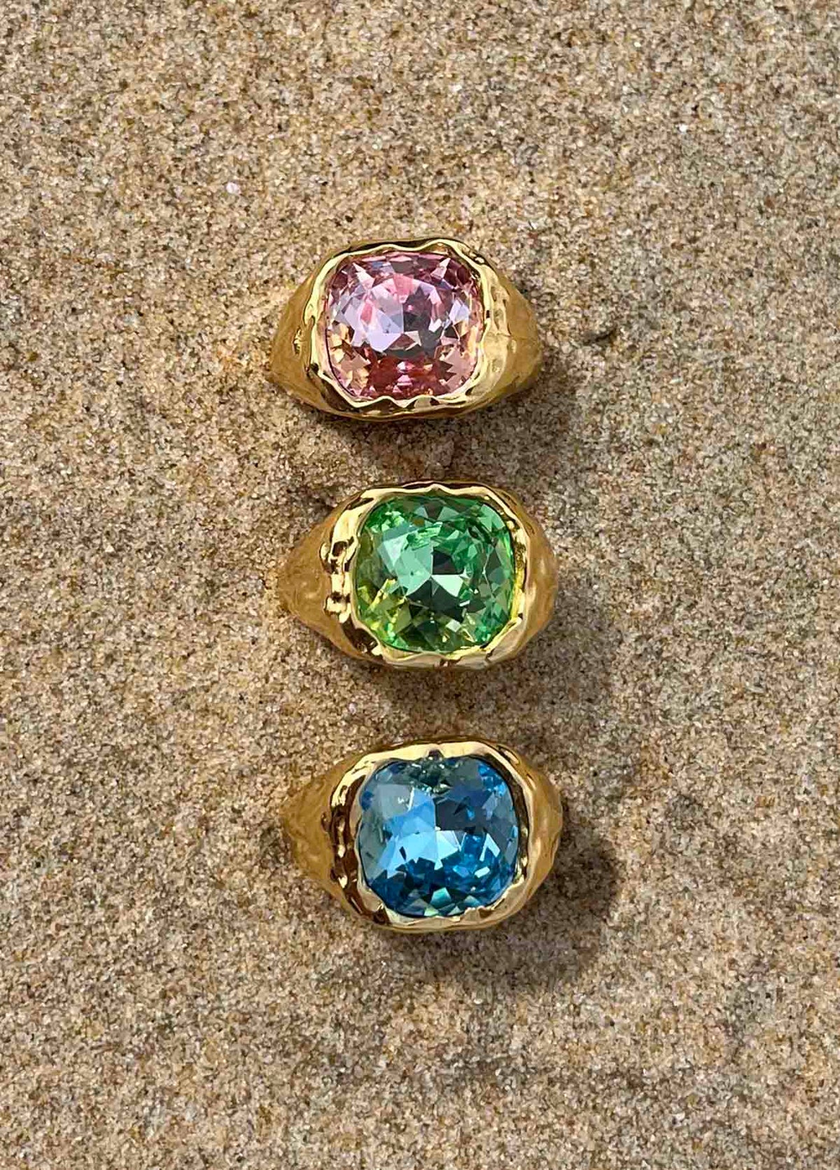 Salina Ocean Gold Ring