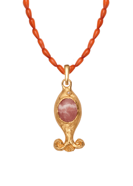 Collar Salmonete Coral
