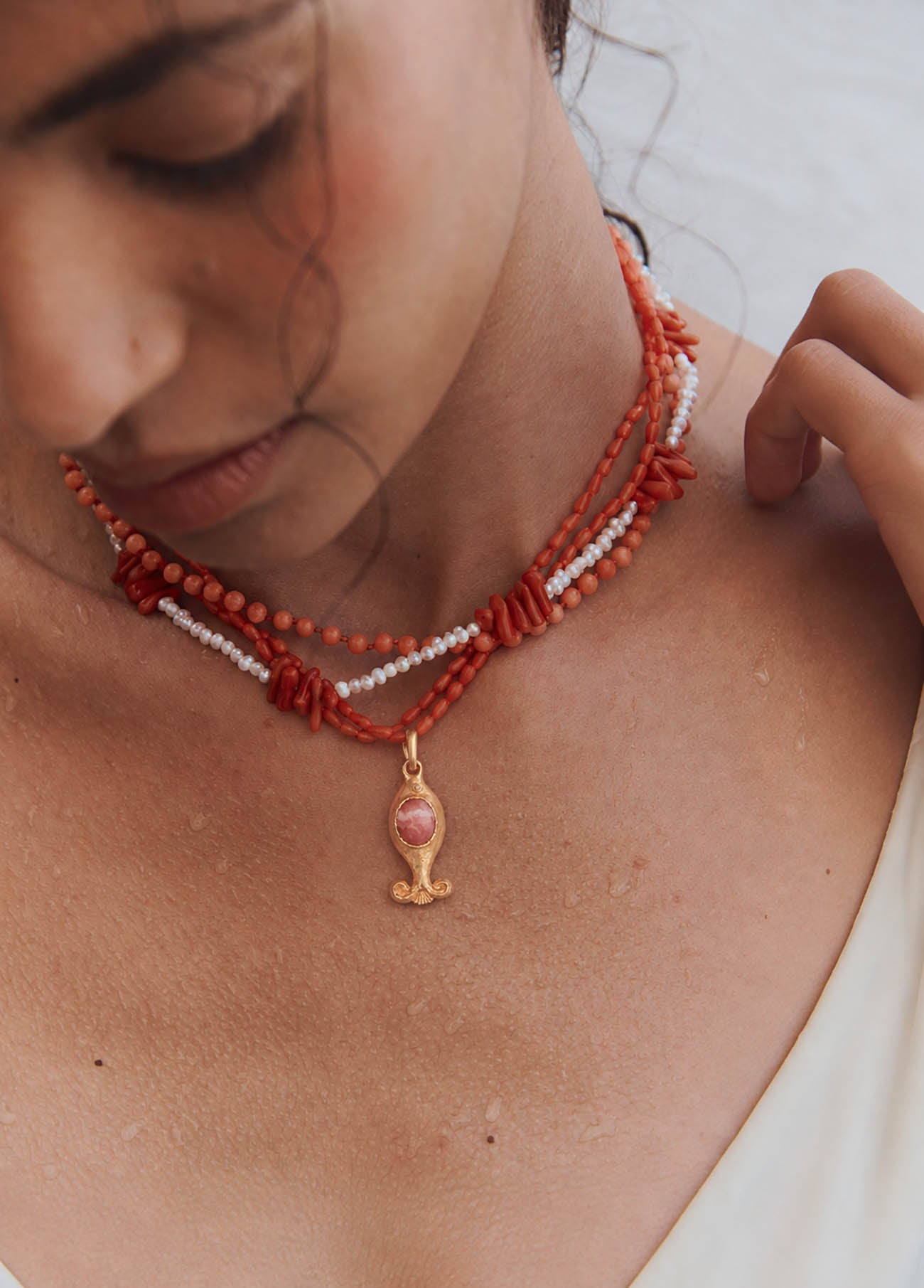 Collar Salmonete Coral