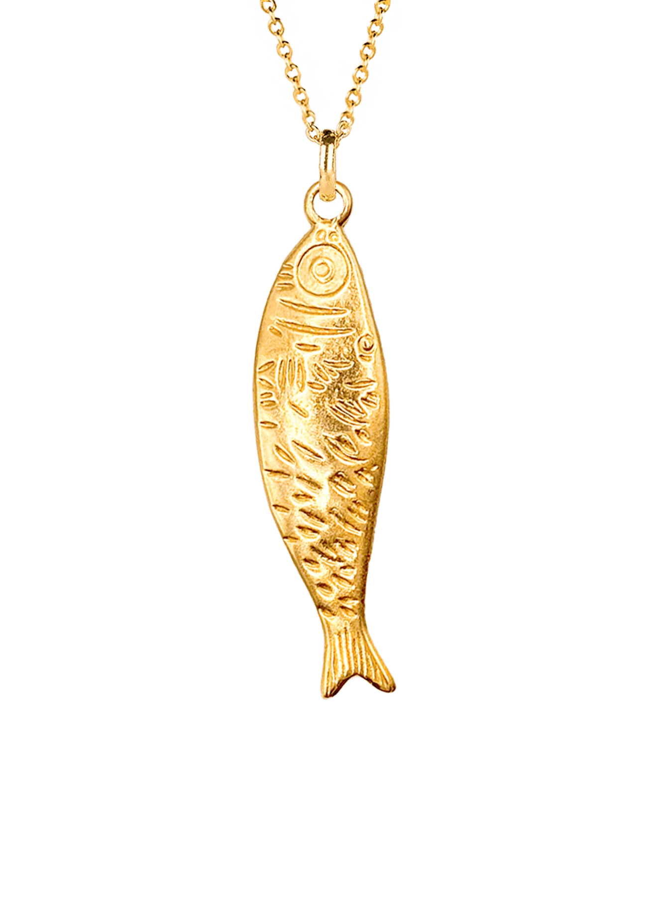 Collar Sardina Oro