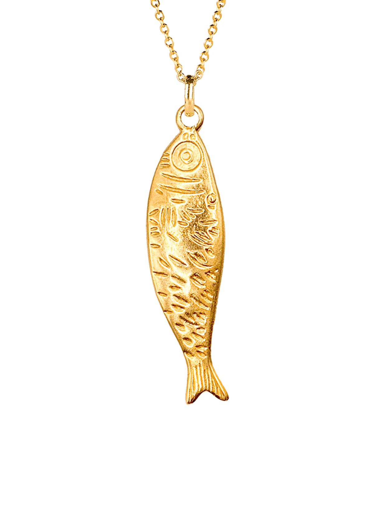 Collar Sardina Oro