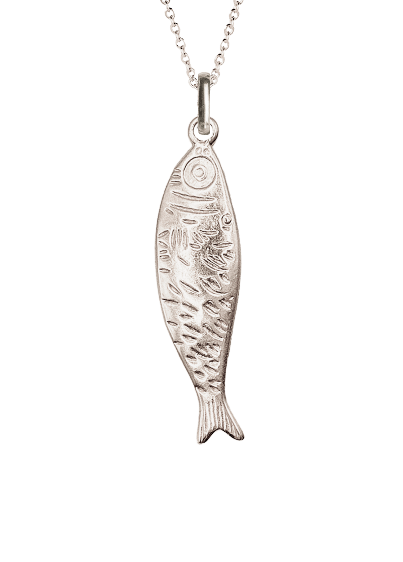 Silver Sardina Necklace