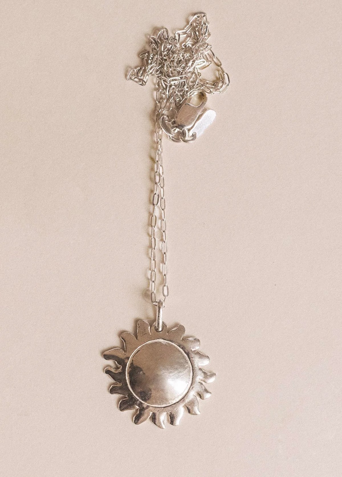 Sole Mio with Mare Silver Chain Necklace