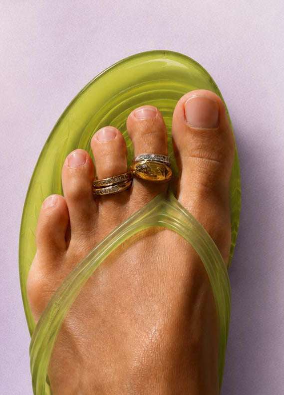 Hydra Toe Ring Oro