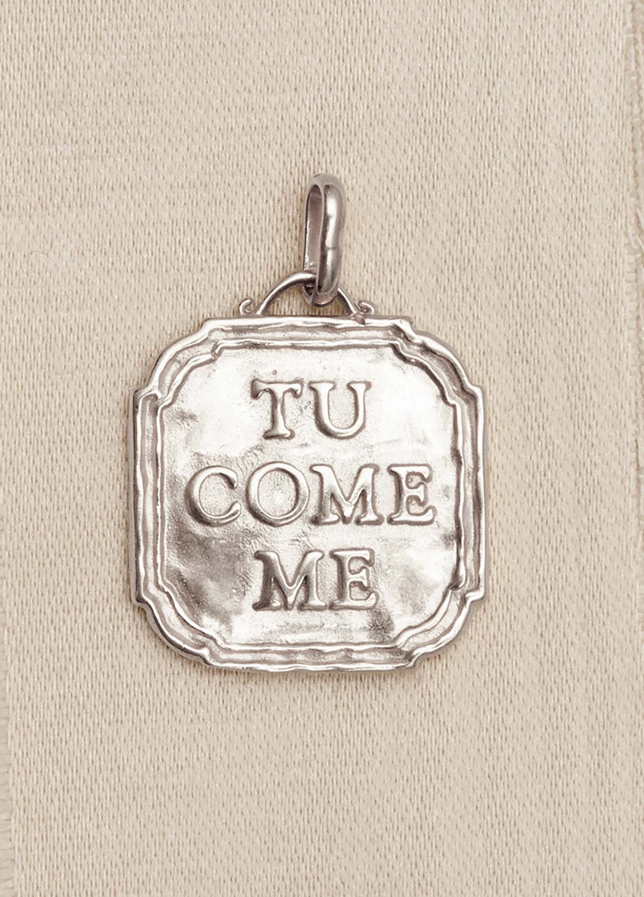 Collar Tu Come Me Plata