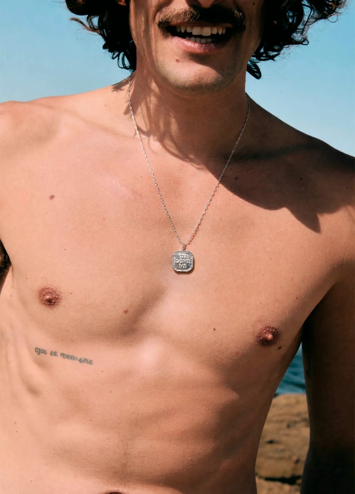 Tu Come Me Silver Necklace